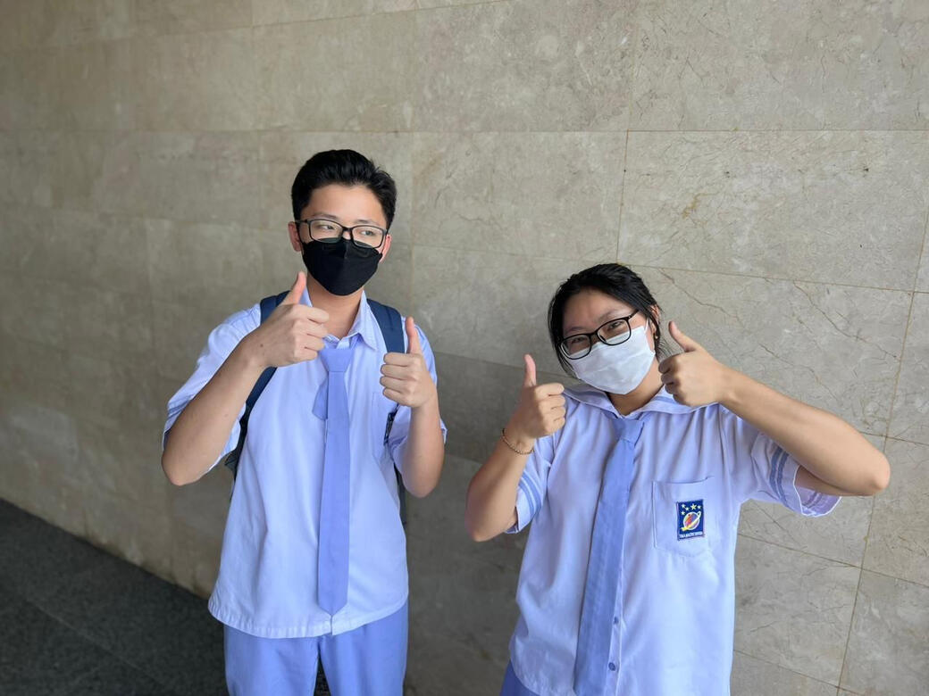 Raymond &amp; Albert as a 2nd Runner-Up, Albert as a 2nd Best Speaker, and Raymond as a 4th Best Speaker